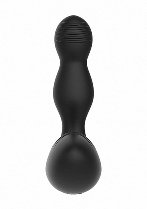 Remote Controlled E-Stim & Vibrating Prostate Massager - Black