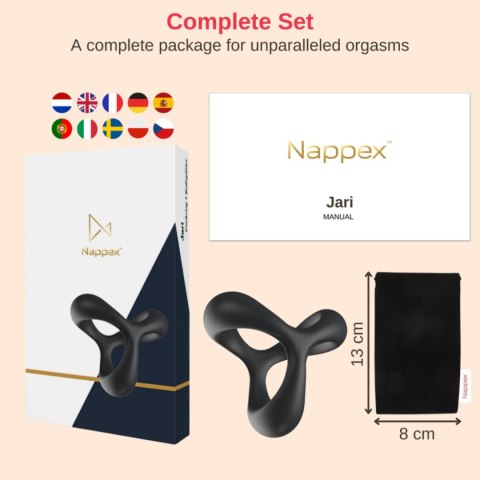 Cockring - Nappex™ Jari - Premium Cockrings (10 Languages)