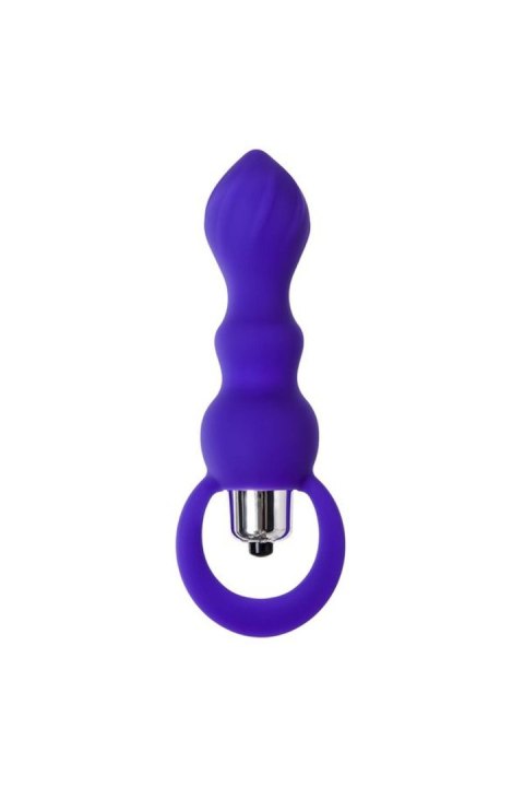 ToDo by Toyfa Anal plug Curvy, silicone, purple, 14 cm, O 3.2 cm