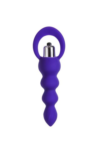 ToDo by Toyfa Anal plug Twisty, silicone, purple, 14 cm, O 3.2 cm