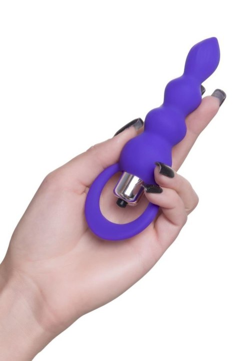 ToDo by Toyfa Anal plug Twisty, silicone, purple, 14 cm, O 3.2 cm