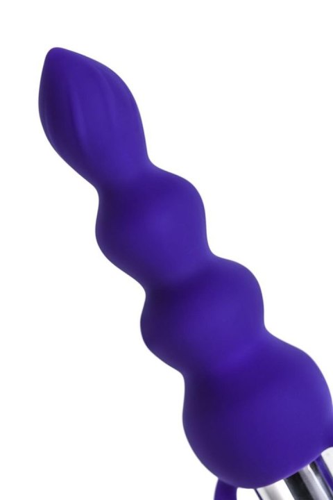 ToDo by Toyfa Anal plug Twisty, silicone, purple, 14 cm, O 3.2 cm