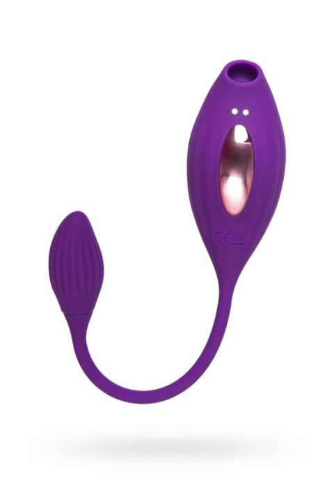 JOS Vacuum clitoris stimulator Ginny, silicone, purple, 31 cm