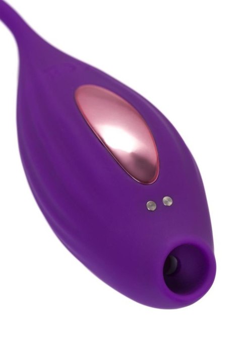 JOS Vacuum clitoris stimulator Ginny, silicone, purple, 31 cm