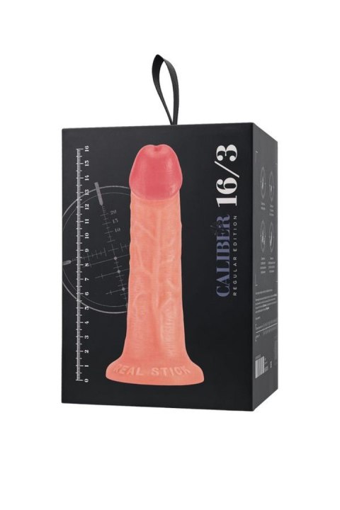 Realistic dildo Caliber 16/3 , PVC, flesh, length 16cm, diameter 3cm