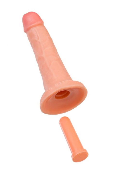 Realistic dildo Caliber 20/4 , PVC, flesh, length 20cm, diameter 4cm