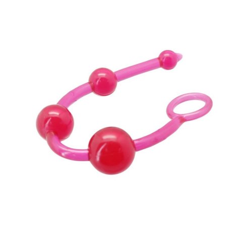 Palline anali Timeless Jelly 4 colore rosa