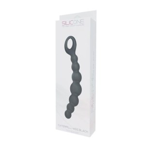 Plug/kulki-FALLO ANALE CATERPILL-ASS SILICONE BLACK