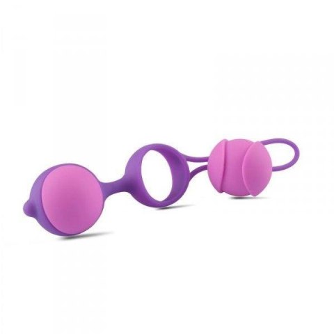 Kulki-Palline Vaginali Bi-Balls Double Purple