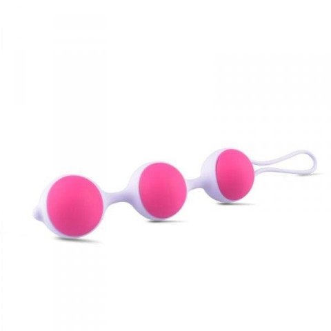 Kulki-Palline Vaginali Bi-Balls Triple White