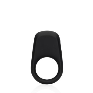 Vibrating Cock Ring - Licorice Black