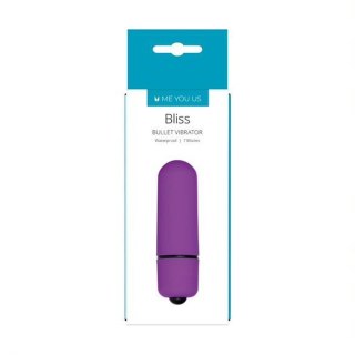 Wibrator- Me You Us Bliss 7 Mode Mini Bullet Vibrator Purple