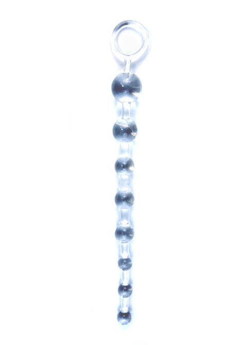 Plug/kulki-Jelly Anal 10 Beads Clear