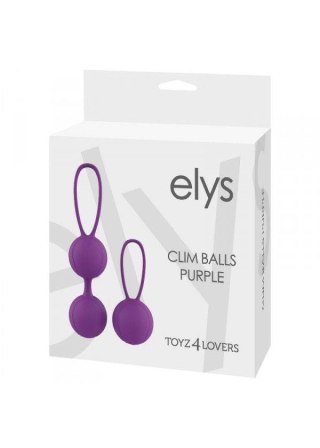 PALLINE ELYS - CLIM BALLS PURPLE - zestaw kulek gejszy