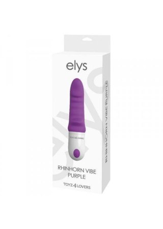 ELYS - RHINHORN VIBE PURPLE - wibrator klasyczny fioletowy