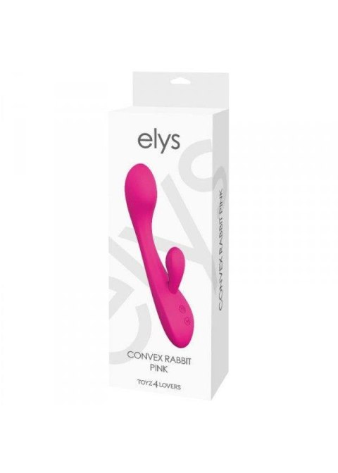 ELYS - CONVEX RABBIT PINK - Wibrator króliczek