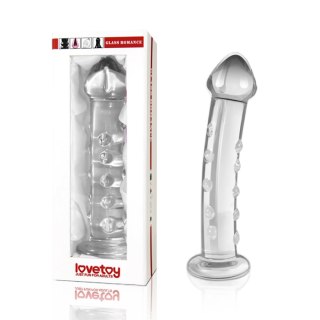 7.5"" Glass Romance Clear - Szklane dildo