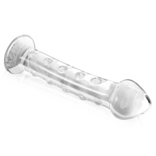 7.5"" Glass Romance Clear - Szklane dildo