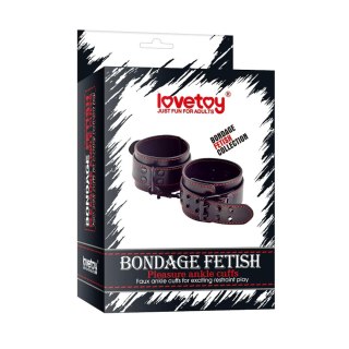 Bondage Fetish Pleasure Ankle cuffs - Kajdanki do kostek