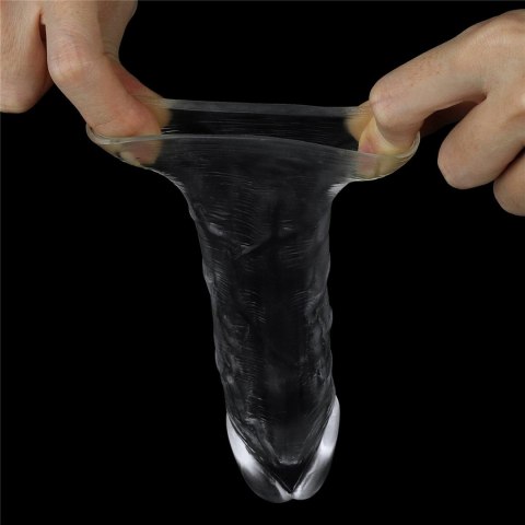 Flawless Clear Penis Sleeve Add 1'' - Nakładka na penisa