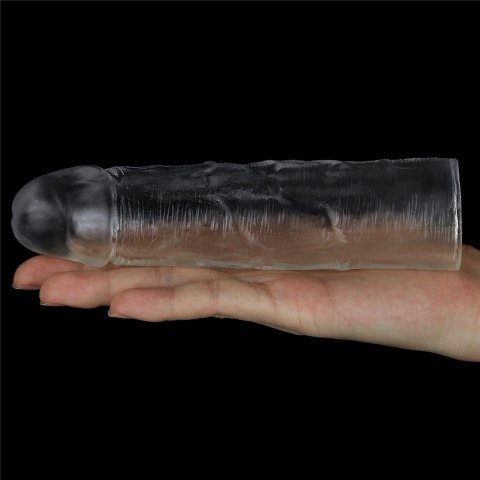 Flawless Clear Penis Sleeve Add 1'' - Nakładka na penisa