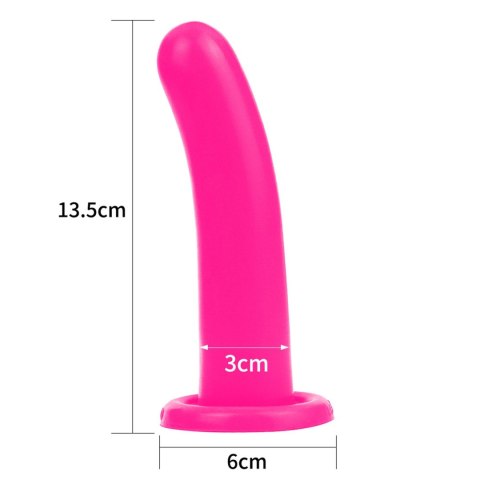 Silicone Holy Dong Medium Pink - dildo analne