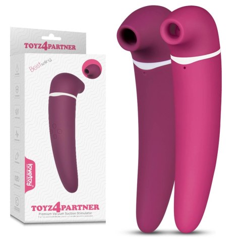 Toyz4Partner Premium Stimulator Pink - bezdotykowy masażer łechtaczki