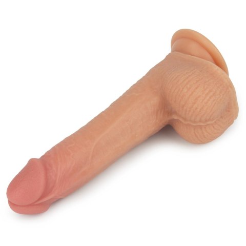 8.5"" Dual layered Silicone Rotating Nature Cock Anthony