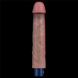 9" REAL SOFTEE Rechargeable Silicone Vibrating Dildo