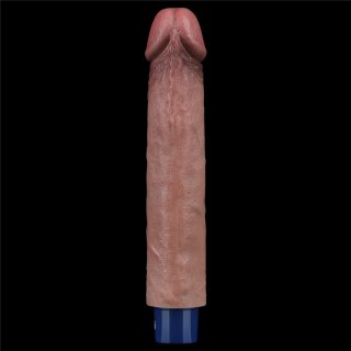 9" REAL SOFTEE Rechargeable Silicone Vibrating Dildo