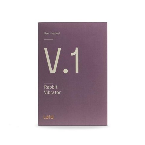 Laid - V.1 Silicone Rabbit Purple - wibrator punktu G