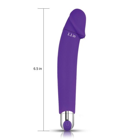 Rechargeable IJOY Silicone Dildo - wibrator punktu G