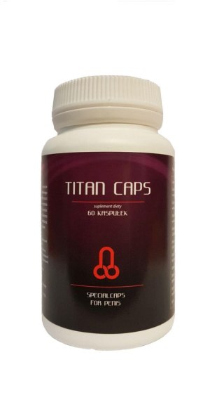 Titan caps 60tab - Kapsułki wzmacniające erekcję