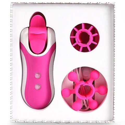 FeelzToys - Clitella Oral Clitoral Stimulator Pink - masażer do ciała