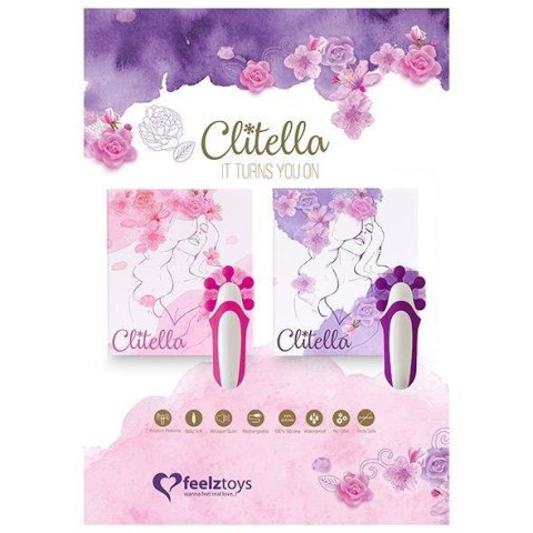 FeelzToys - Clitella Oral Clitoral Stimulator Pink - masażer do ciała