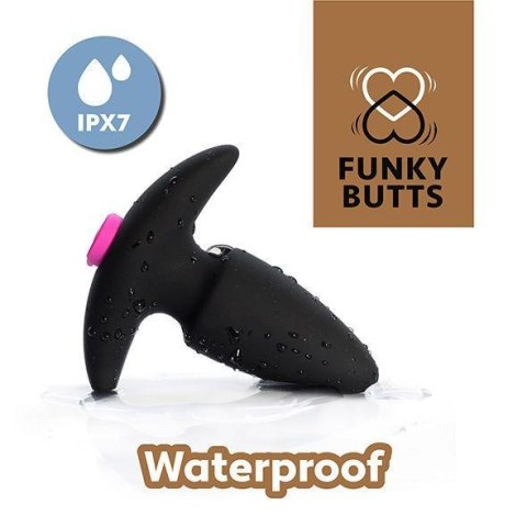 FeelzToys - FunkyButts Remote Controlled Butt Plug Set for Couples - Wibrujący korek analny