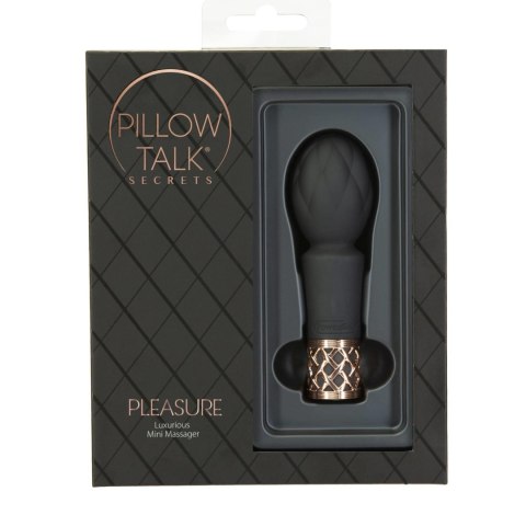 Pillow Talk - Secrets Pleasure Wand Black - wibrator Wand