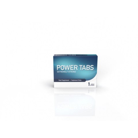 Power Tabs - 1 kapsułka - suplement diety na erekcję