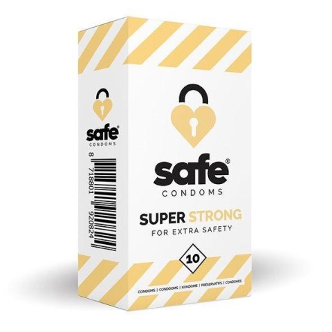 SAFE - Condoms Super Strong for Extra Safety (10 pcs) - prezerwatywy