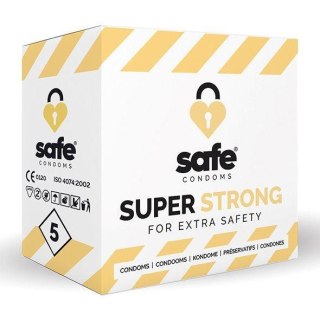 SAFE - Condoms Super Strong for Extra Safety (5 pcs) - prezerwatywy