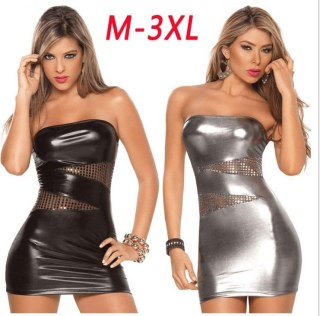 Bielizna - Wetlook Dress Silver one size