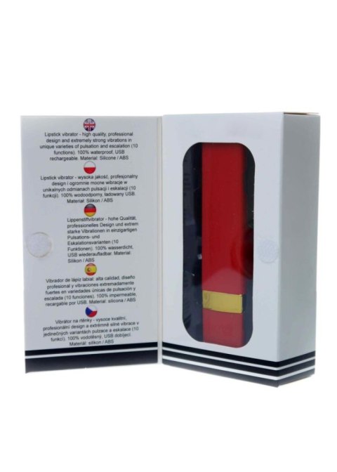 Stymulator-Lipstick Vibrator - Red