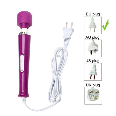 Magic Massager Wand Cable 110-240V Pink 10 Function - masażer do ciała