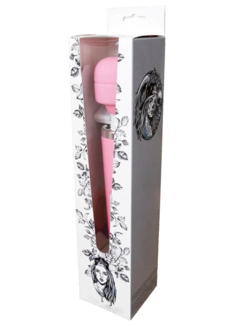 Magic Massager Wand Cable 110-240V Pink 10 Function - masażer do ciała