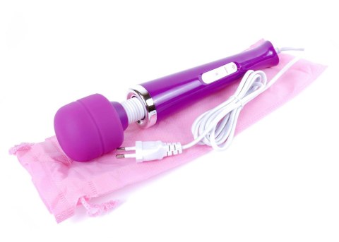 Magic Massager Wand Cable 110-240V Purple 10 Function - masażer do ciała