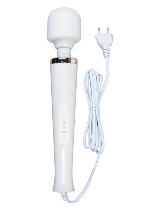 Magic Massager Wand Cable 110-240V White 10 Function - masażer do ciała