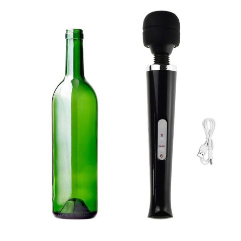 Magic Massager Wand USB Black 10 Function - masażer do ciała