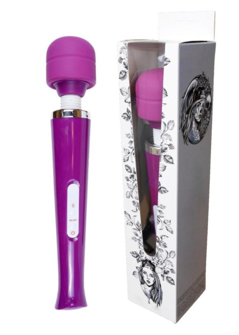 Magic Massager Wand USB Purple 10 Function - masażer do ciała