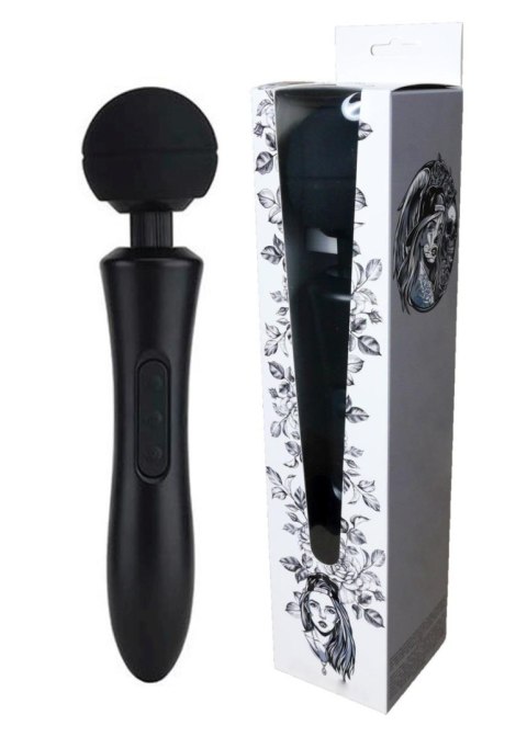 Massager Ultra Powerful -Big USB Black 20 Function - masażer do ciała