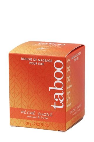 Peche Sucre Bougie Massage 60 gr - Świeca do masażu